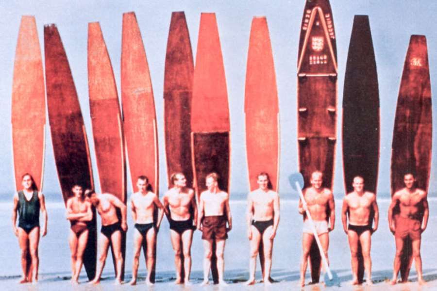 early surfboards