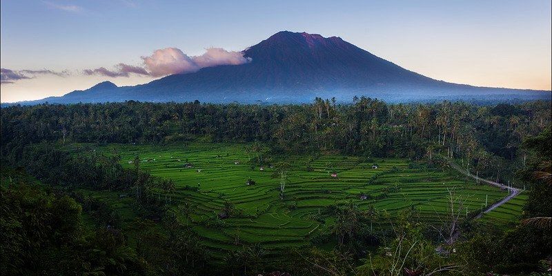 Вулканы на Бали. Батур и Агунг